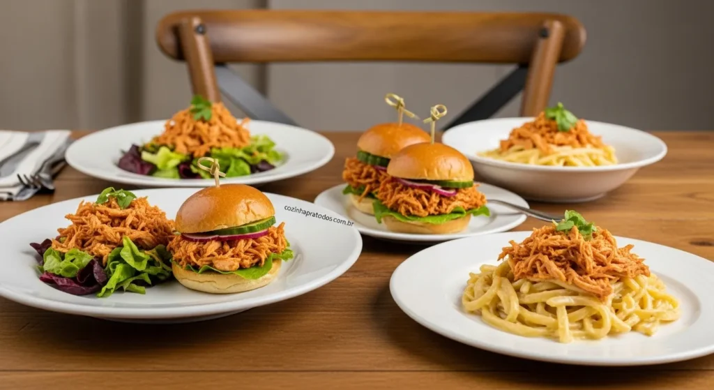 frango desfiado - receitas incríveis